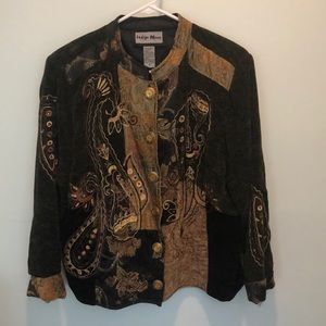 Funky patchwork jacket